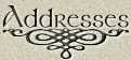 Genealogy Addresses