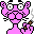 Pink Panther enjoys a good cigar