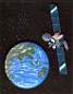 Satellite and Earth