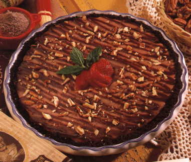 Chocolate cheesecake
