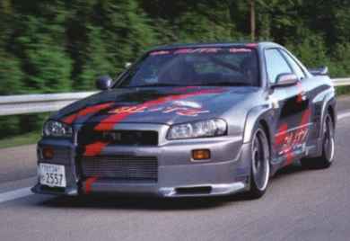 Nissan Blitz Skyline R348