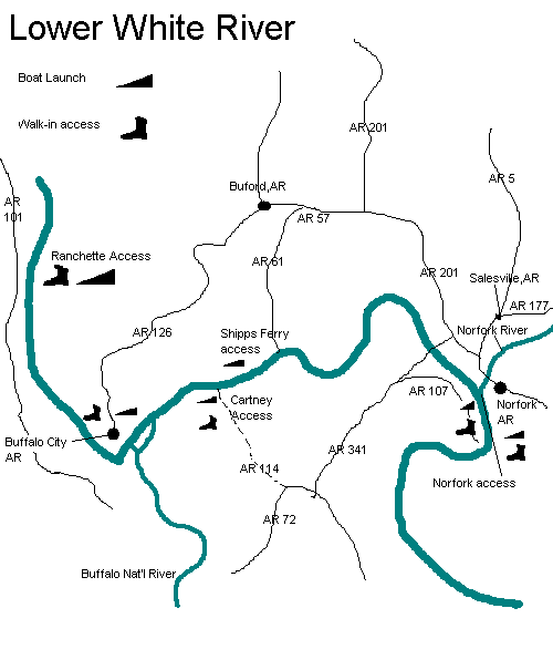 34-white-river-arkansas-map-maps-database-source