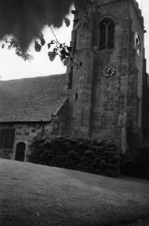 High Ercall Parish Church - clock tower