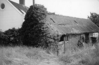 The old farm behind the church
