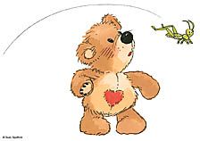 THIS IS BOOFBEAR. . . JUST LIKE THE ONE MY AUNT TONYA BOUGHT ME.