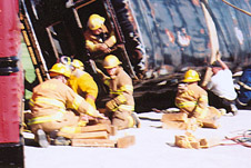 mock auto accident 2001