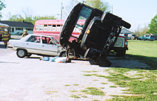 mock auto accident 2001