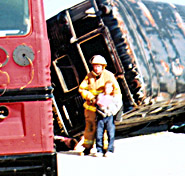 mock auto accident 2001