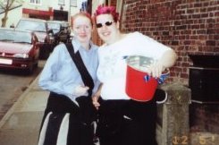Nikki and Kim in Newtown