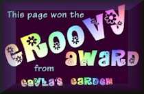 Gayla's Garden Groovy Award