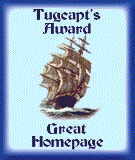 Tugcapt's Award for a Great Homepage!