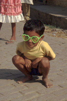 one of the kids in Nagra.