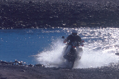 Mads on Iceland.