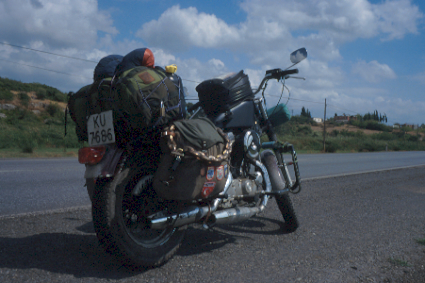 Touring in Turkey.