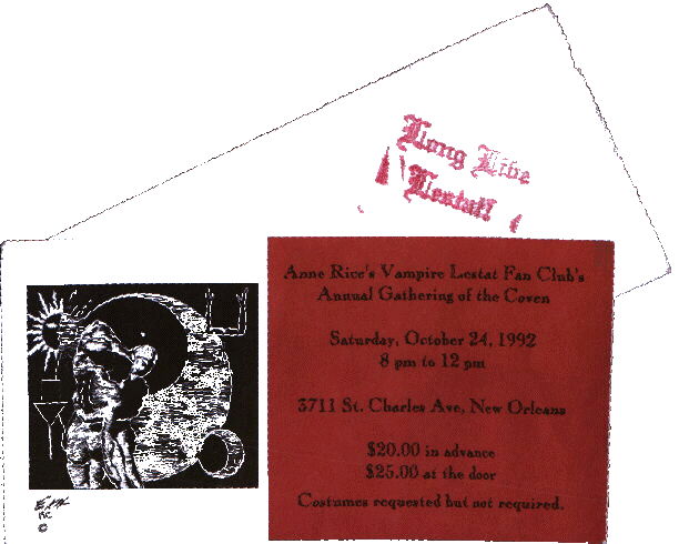 ticket from 1992 Gathering