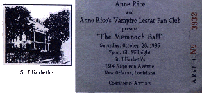 ticket from 1995 Gathering