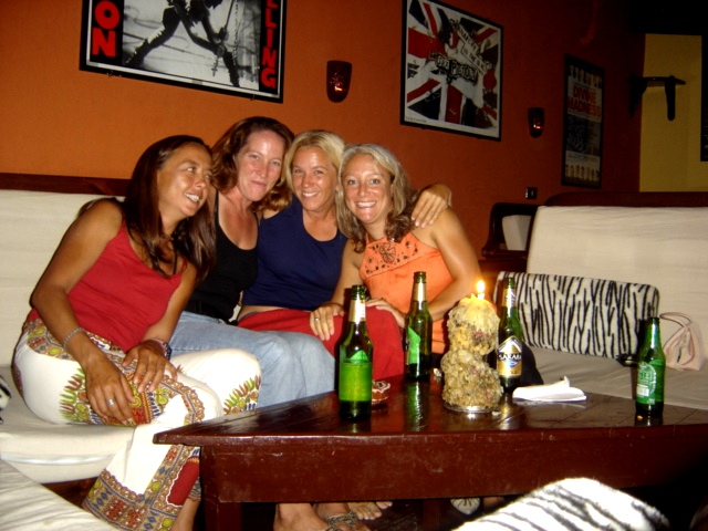 Girls' night out.