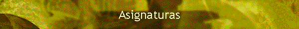 Asignaturas