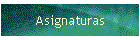 Asignaturas