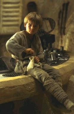 Anakin in Watto'Shop