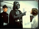 Princesa Leia tomada como Prisionera ante Darth Vader