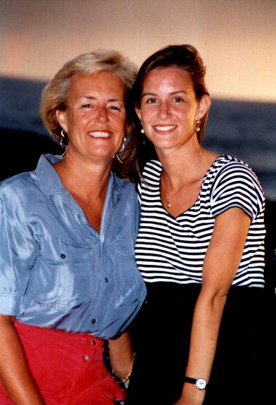 Mom and Beth in Laguna