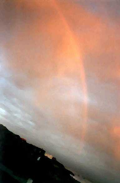 Rainbow at San Simeon