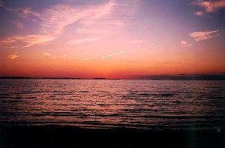 Sunset over Lake Ontario