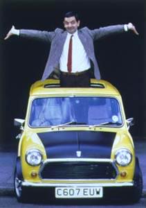 crazyness is mr bean's speicality!