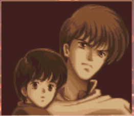 A shot from a fire emblem game