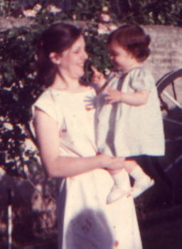Telling Mom how old I was