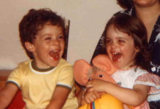 Cousin Mariano and Lucy. What a funny one!