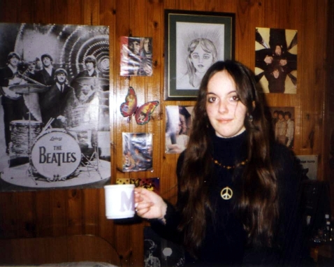 With my absolute personalized cup.