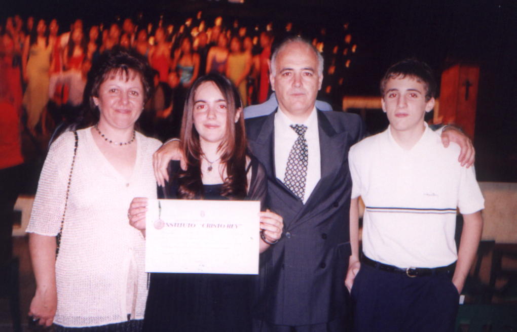 The night I got my high school dyploma...