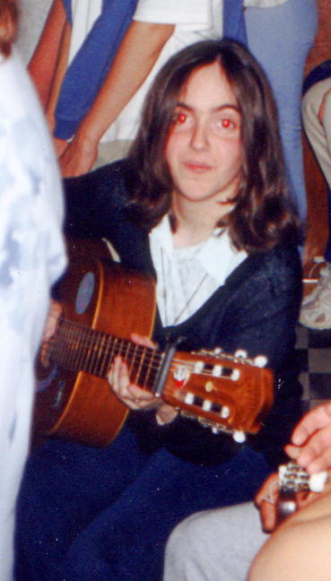 Playing with the Church choir on my brother�s Communion