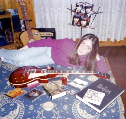 Me with my groovy stuff