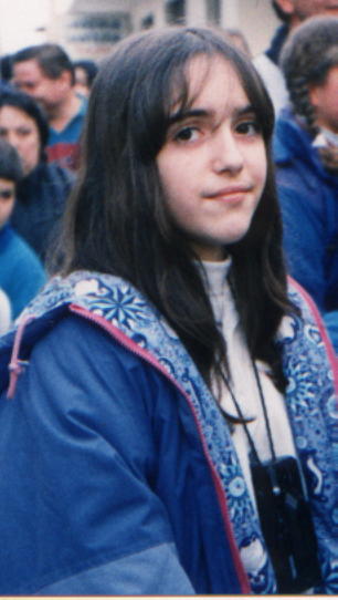 Going camping with my school buddies in 1996.