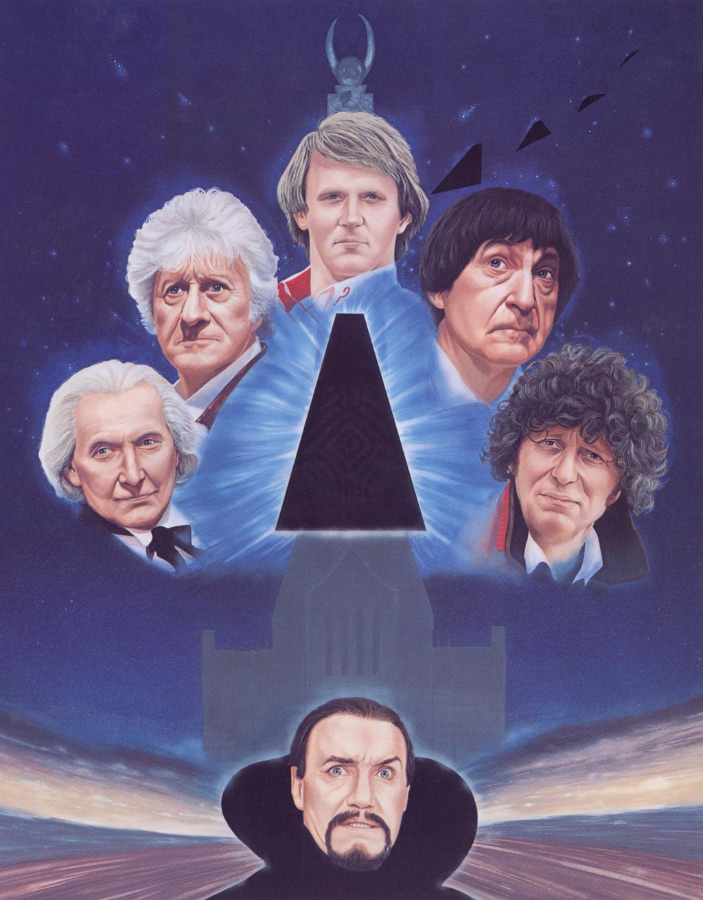 5 of the doctor whos and the master