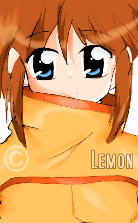 first nanoha fanart, cover for the fan manga I`m making