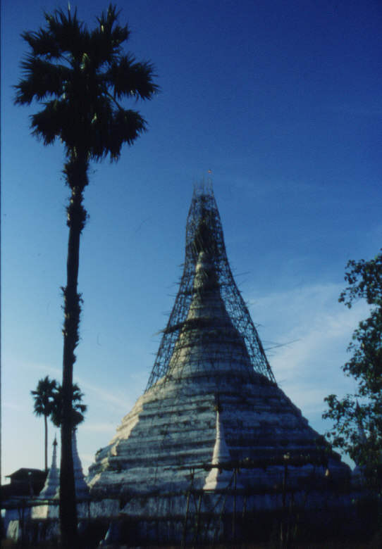 The old Marataban pagoda