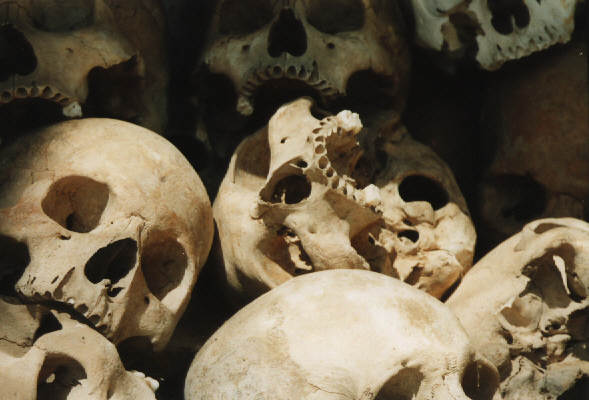 At the killing fields
