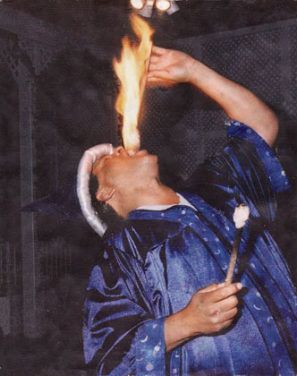 MASTER OF FIRE EATING