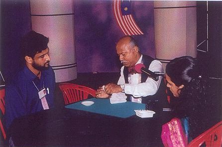 Magician Subash in the Close-up Contest