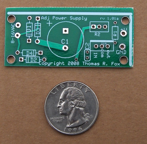 Adjustable Power Supply Board