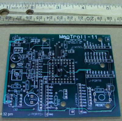 Bare MagTroll PC Board