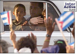 Elian with his dad