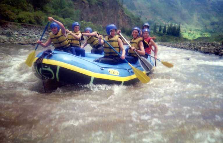 White water rafting