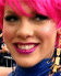 P!NK/pink with pink hair