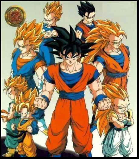 Por que os Super Saiyajins de Dragon Ball têm o cabelo loiro?