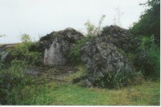 Destroyed turret shaft